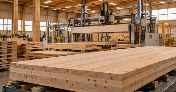 Industria de la madera: ilustración de la sección Industria de Crónica Pyme