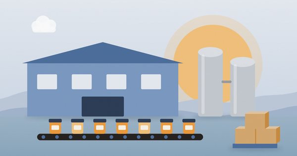 Alimentación y bebidas: ilustración de la sección Industria de Crónica Pyme