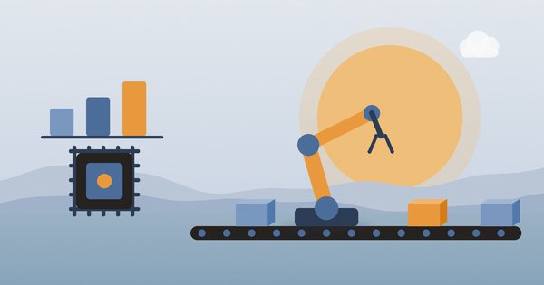 Inteligencia artificial: ilustración de la sección Industria de Crónica Pyme