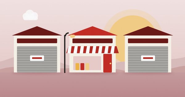Pequeño comercio: ilustración de la sección Comercio de Crónica Pyme